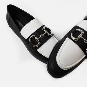 JEFFREY CAMPBELL VELVETEEN BIT LOAFER   NWOB